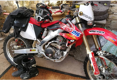 Honda CRF 250 hm targato