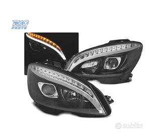 FARI MERCEDES W204 07-10 LUCE A LED TUBE DINAMICO 