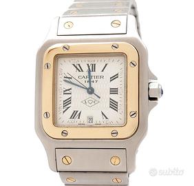 Cartier Santos Galbée GM 1566 Quartz Anniversary