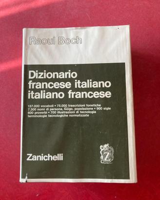 Dizionario francese-italiano ita.-fran. Zanichelli