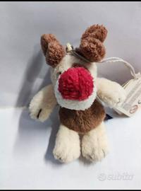 Peluche Trudi Cane portachiavi 8 cm serie Keyring,