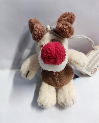 Peluche Trudi Cane portachiavi 8 cm serie Keyring,
