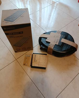 Materasso gonfiabile, cuscino e pompa
