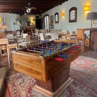 Calcetto in legno vintage originale