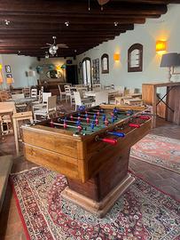 Calcetto in legno vintage originale