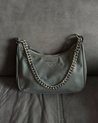 Borsa Michael Kors nylon grigia