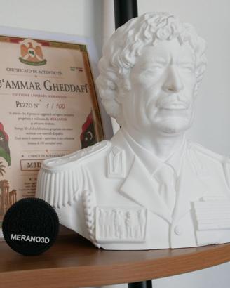 BUSTO GHEDDAFI™ – MERANO3D | edizione limitata 100