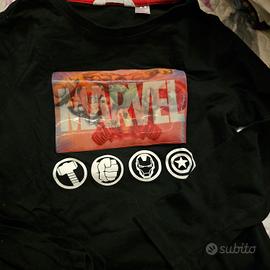 t shirt manica lunga marvel