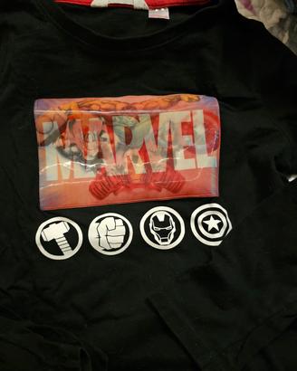 t shirt manica lunga marvel