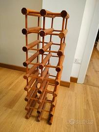 PORTABOTTIGLIE in legno