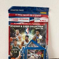 Album + bustine e card stickers Panini NBA 2021/22