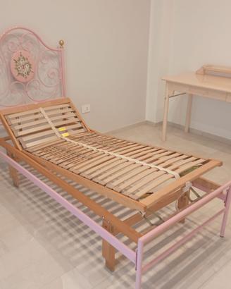 Letto singolo + scrittoio per stanzetta