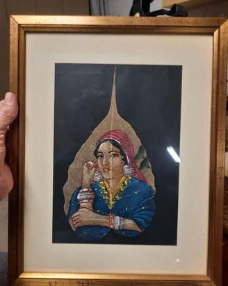 Piccola collezione Dipinti su Foglie