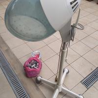 Casco asciugacapelli vintage + accessori