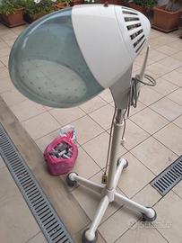 Casco asciugacapelli vintage + accessori