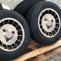 cerchi ALPINE Renault R4 R5 R6 gomme invernali 145