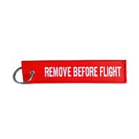 portachiavi remove before the flight rosso