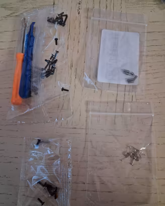 Viti e molle per assemblaggio dualsense kit