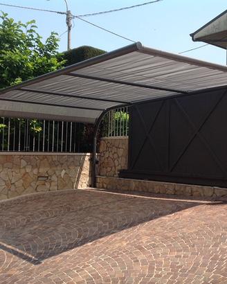 Carport Tettoia auto mt. 5 x 5 senza permesso