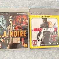 LA Noire PS3/Just Cause 2 Platinum Ps3