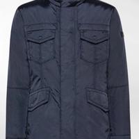 Giubbotto giacca Uomo Peuterey Stripes L Blu Nuovo