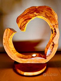 LAMPADA IN LEGNO