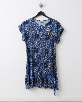 Abito donna Fred Mello taglia M floreale blu