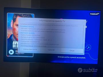 TV Samsung 55” QLED Mod. QE55Q7FNA