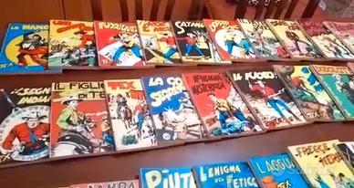 Splendida collezione Tex dal n.1 al n. 500!!!