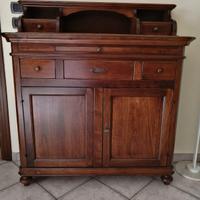 mobiletto in noce da ingresso