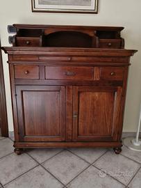 mobiletto in noce da ingresso