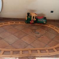 trenino elettrico Perego Santa Fe 