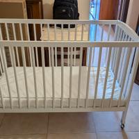 lettino bambini e materasso