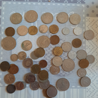 Monete varie dal mondo