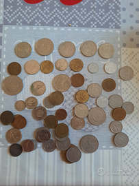 Monete varie dal mondo