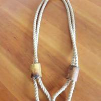 Manico in corda e bamboo per borsa