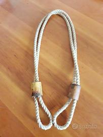 Manico in corda e bamboo per borsa