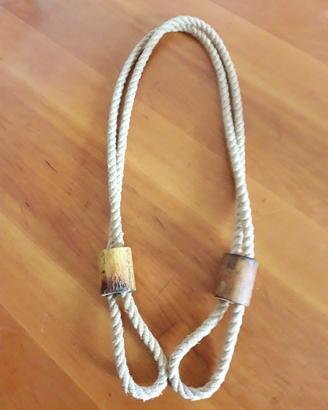 Manico in corda e bamboo per borsa
