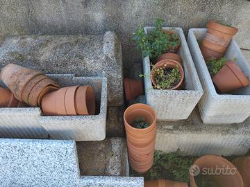 vasi da giardino grandi e piccoli 