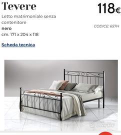 Letto matrimoniale 