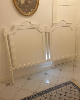 Testata letto matrimoniale Shabby chic