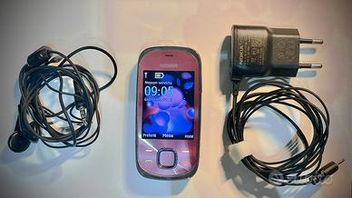 Nokia 7230 Pink Slide Vintage con Accessori e SD