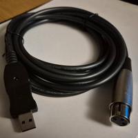 cavo PC - microfono professionale 
