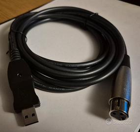 cavo PC - microfono professionale 