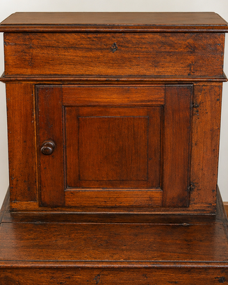 Antico inginocchiatoio Prie-Dieu à armoire