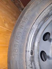4 gomme con cerchi 185/65 r15