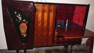 mobile bar stile art decò 