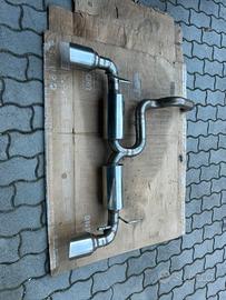 Scarico Exhaust Skull Garage per Abarth 500