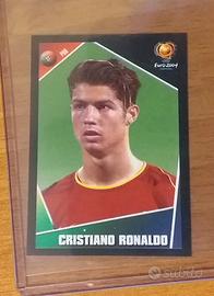 FIGURINA PANINI EURO 2004 CRISTIANO RONALDO ROOKIE