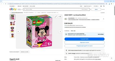 LEGO DUPLO 10897 - La mia prima Minnie